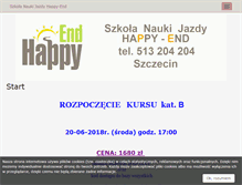 Tablet Screenshot of happy-end.pl